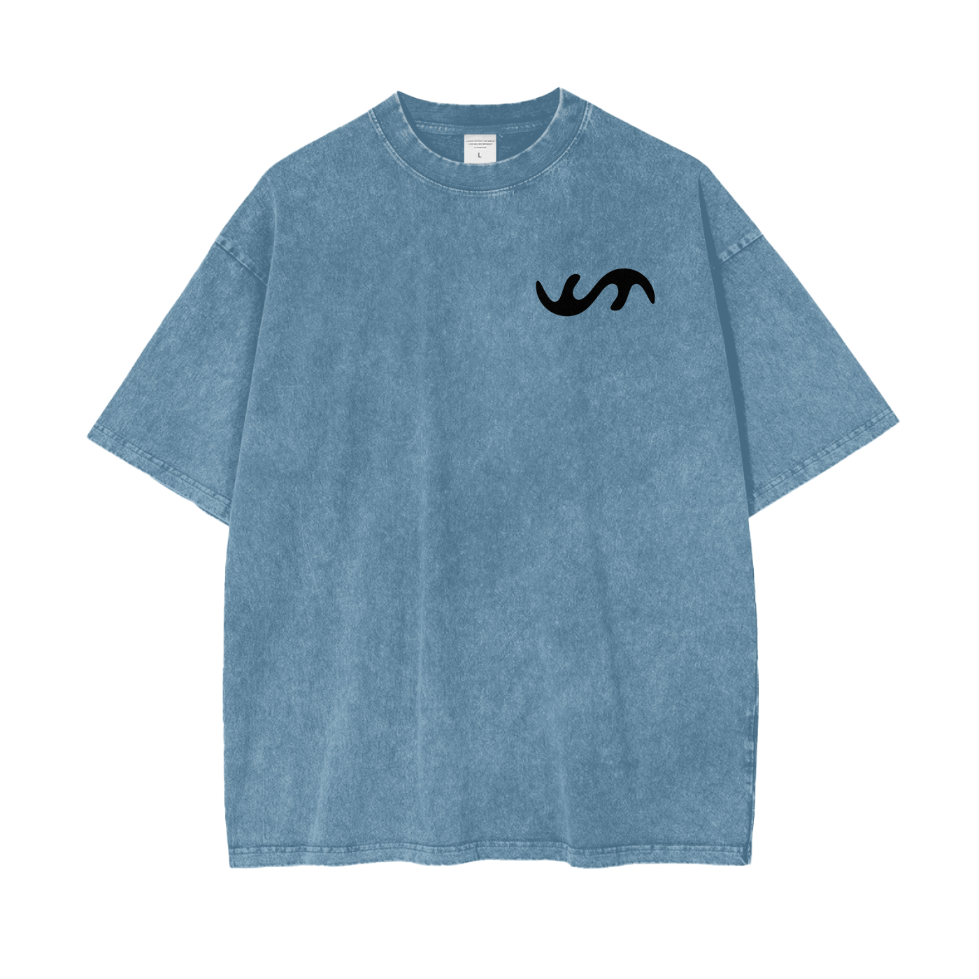 Solow Black Logo - Acid Oversized